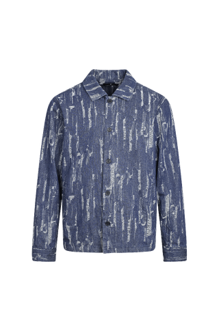 Joaquin Overshirt Denim structure shirt
