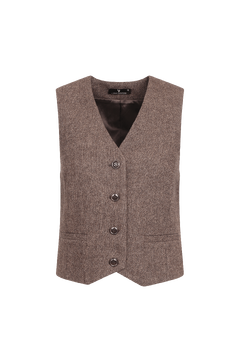 Melanie Waistcoat Twill wool waistcoat