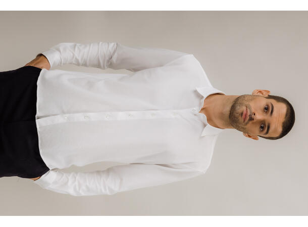 Nigel LS Shirt White XL Bamboo casual shirt 