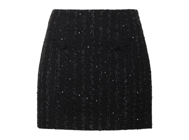 Prudence Skirt Black M Glitter mini skirt 