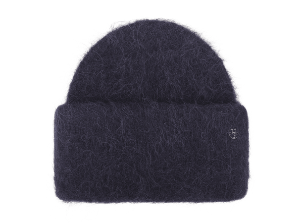 Aba Rib beanie Dark Sapphire One Size Fury fluffy ribbed beanie 