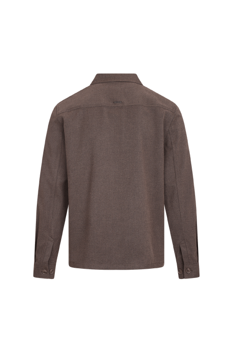 Argus Overshirt Flannel Zip Overshirt