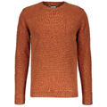 Eric Sweater Rusty Red XXL Basic lambswool r-neck