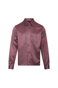 Lysander LS Shirt Crinkled satin shirt