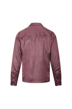 Lysander LS Shirt Crinkled satin shirt