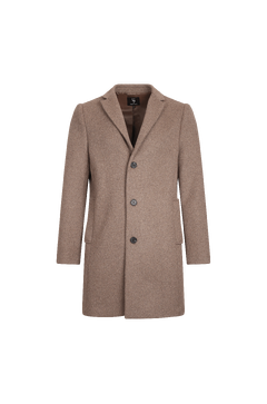 Miles Wool Coat Basic wool coat
