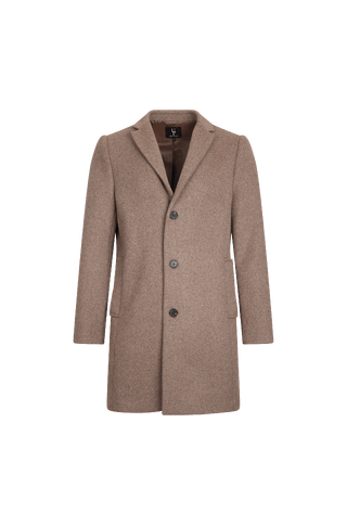 Miles Wool Coat Basic wool coat
