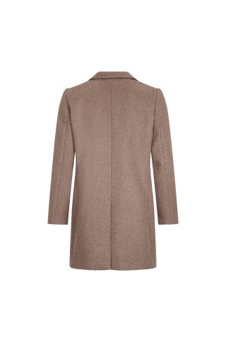 Miles Wool Coat Basic wool coat
