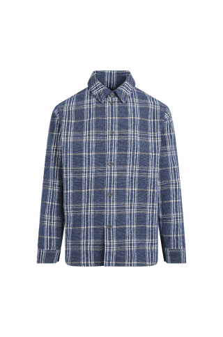 Otis LS Shirt Velour check shirt