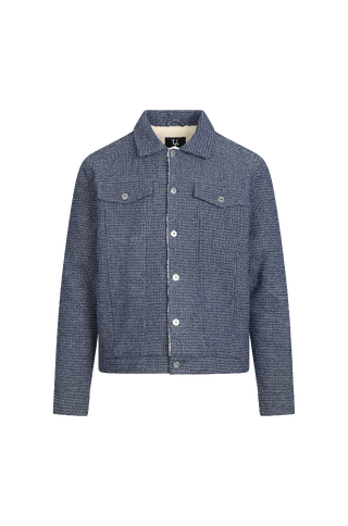 Elijah Jacket Denim teddy jacket