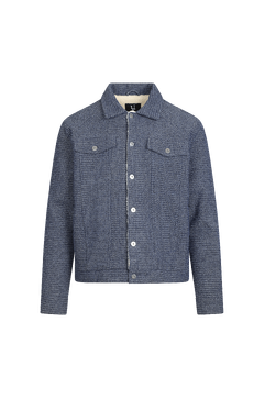 Elijah Jacket Denim teddy jacket