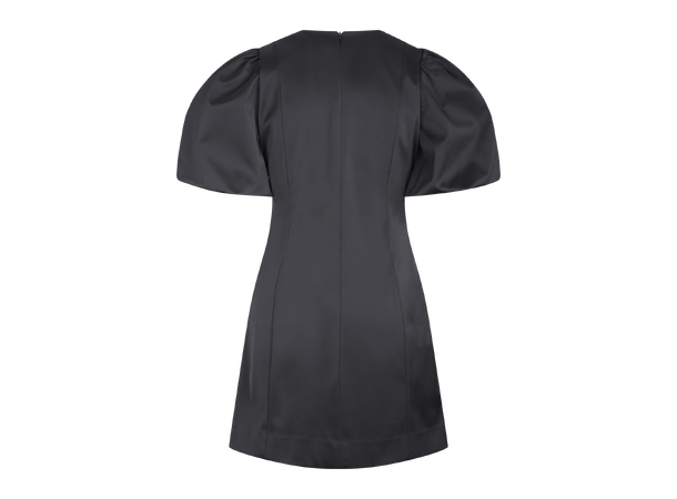 Elodie Dress Black S Puffed sleeves dress 