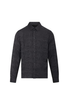 Leander LS Shirt Satin jaquard shirt