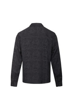 Leander LS Shirt Satin jaquard shirt