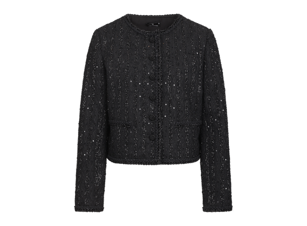 Prudence Jacket Black M Glitter jacket 