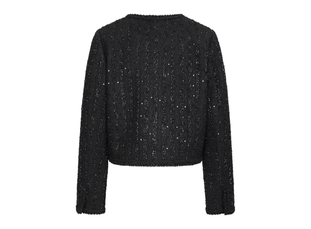 Prudence Jacket Black M Glitter jacket 