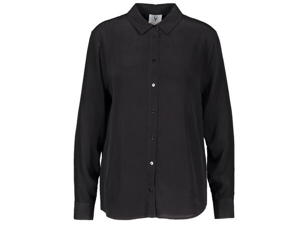 Wenche Blouse Black S Basic viscose blouse 