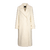 Delilah Coat Cream M Long wool coat 