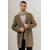 Miles Wool Coat Dark Sand M Basic wool coat 