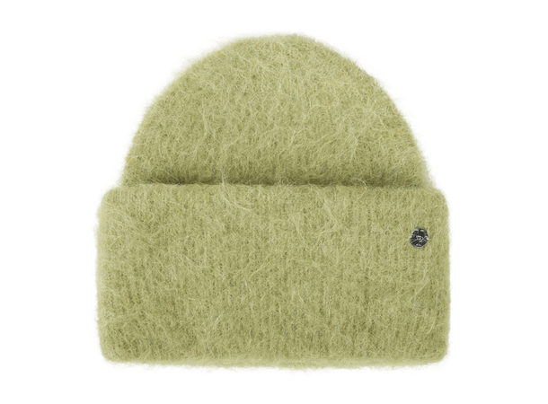 Aba Rib beanie Verde One Size Fury fluffy ribbed beanie 