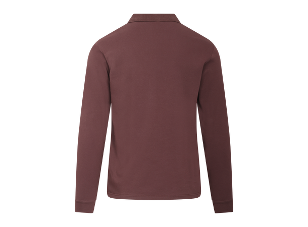 Denis LS Pique Fudge L Interlock LS polo pique 
