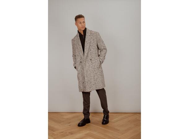 Inigo Coat Brown L Herringbone coat 