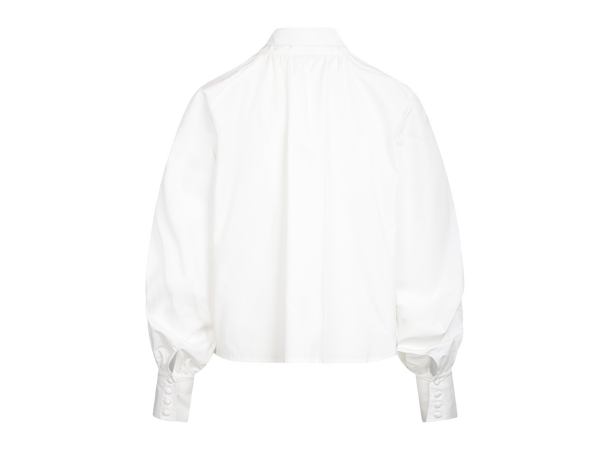 Jocelyn Blouse White S Bow blouse 