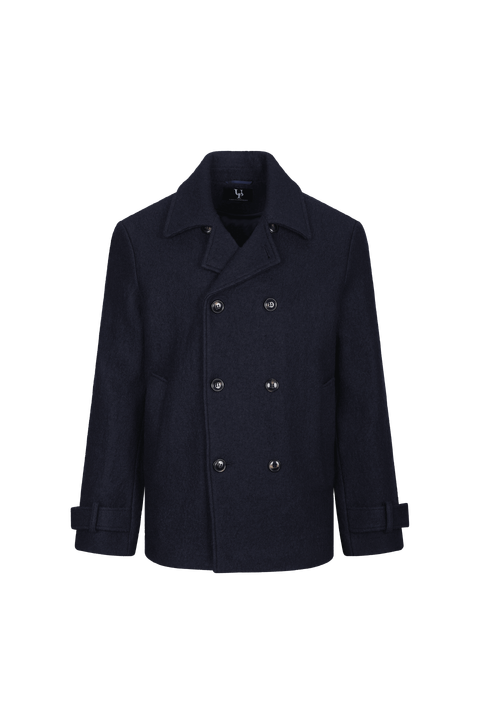 Marvin Coat Boiled wool coat