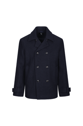 Marvin Coat Boiled wool coat