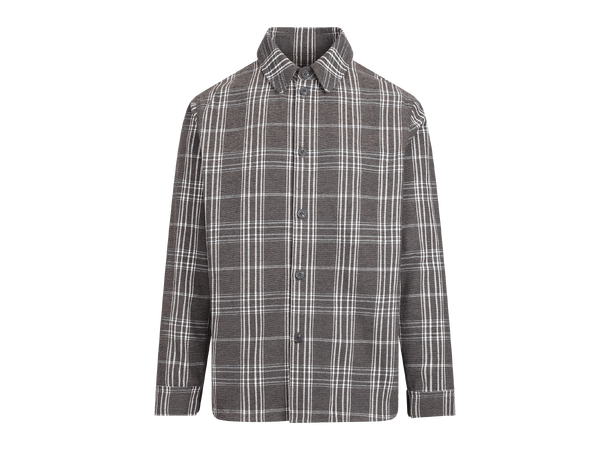Otis LS Shirt Brown multi M Velour check shirt 