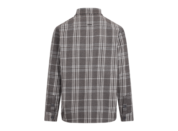 Otis LS Shirt Brown multi M Velour check shirt 