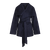Arabella Jacket Navy M Short wool wrap jacket 