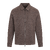 Argus Overshirt Brown L Flannel Zip Overshirt 