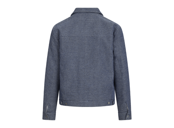 Elijah Jacket Dark Denim M Denim teddy jacket 
