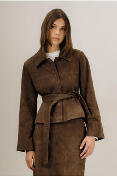 Gustava Suede Jacket Goat suede jacket