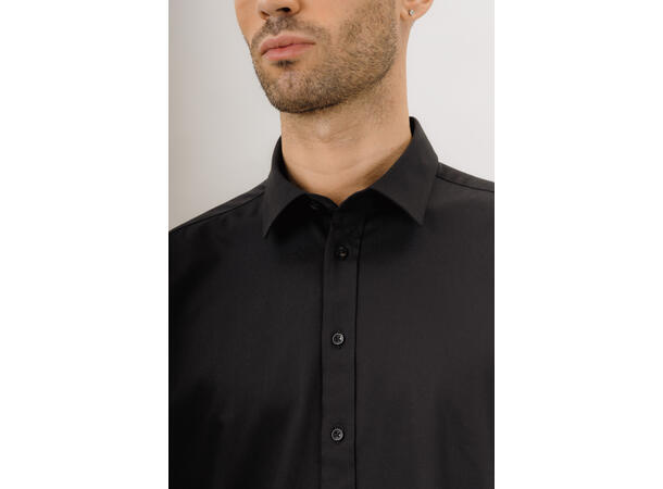 Nigel LS Shirt Black L Bamboo casual shirt 