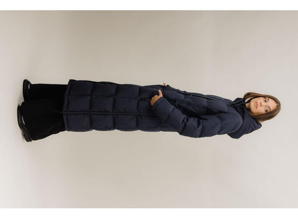 Laya Down Coat Dark Sapphire M Down padded coat 