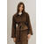 Gustava Suede Jacket Chocolate Brown S Goat suede jacket 