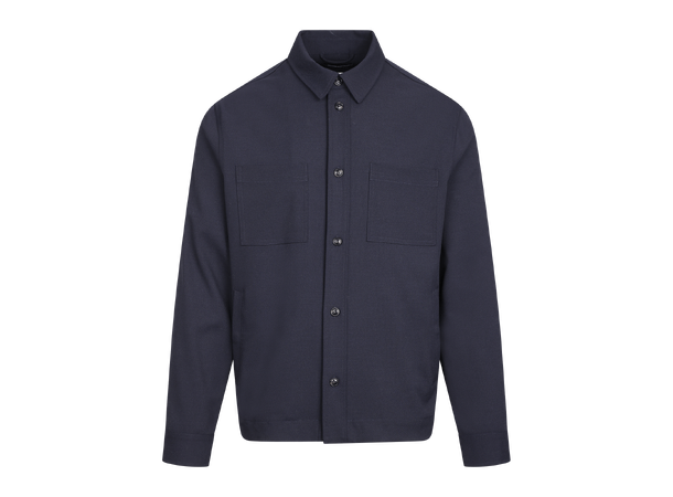 Gregory Overshirt Navy M Dressy overshirt 