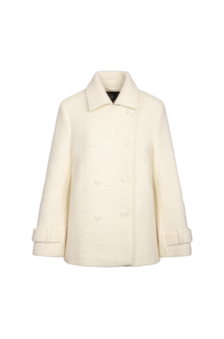 Harmony Jacket Wool boiled short jacket