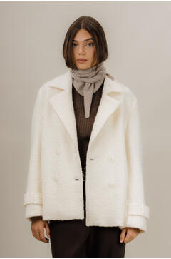 Harmony Jacket Wool boiled short jacket