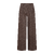Adelaide Pants Dark Brown M Twill wool pants 