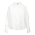 Grete Shirt White S Tencel cotton shirt with chain 