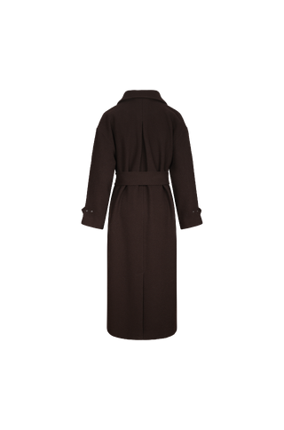 Amelie Trenchcoat Long wool trench