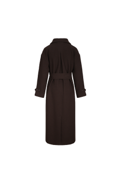 Amelie Trenchcoat Long wool trench
