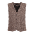 Melanie Waistcoat Dark Brown M Twill wool waistcoat 