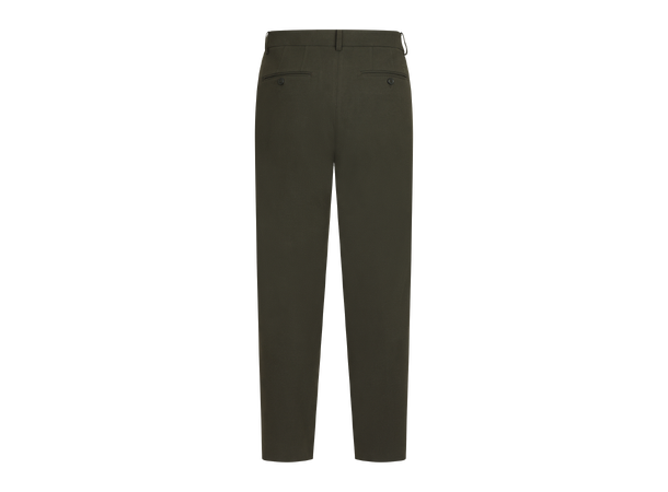 Finn Pants Dark Olive M Flannell stretch pants 