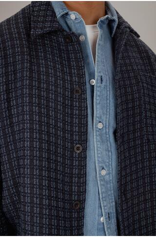 Theon Overshirt Jaquard Overshirt
