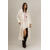 Amelie Trenchcoat Pure Cream S Long wool trench 