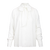 Jolanda Blouse White S Luxe loose fit blouse 